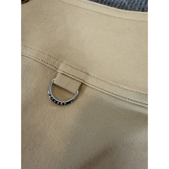 Lauren Ralph Lauren Skirt Green Tag Khaki Size 8 Womens EUC Buckles - Picture 3 of 8